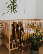 Load image into Gallery viewer, Bamboo Muslin Swaddle - UMBER - The Little Je'EL.Co