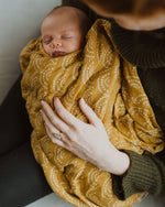 Load image into Gallery viewer, Bamboo Muslin Swaddle - SUNSET - The Little Je'EL.Co