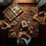 Load image into Gallery viewer, Moulin Roty - Les Jouets D’Hier Toys | Tool Set Box (Large)