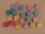 Load image into Gallery viewer, Rainbow Cubes Set, 20 Cubes