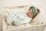 Load image into Gallery viewer, Jersey Cotton Wrap and Beanie Set - Enchanted