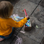 Load image into Gallery viewer, Moulin Roty - Aujourd'hui c'est Mercredi Floor Chalks Set of 20