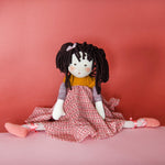 Load image into Gallery viewer, Moulin Roty Les Rosalies Prunelle Soft & Stylish Doll - The Little Je'EL.Co