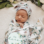 Load image into Gallery viewer, Eucalypt & Sage - Reversible Milestone Card - The Little Je'EL.Co
