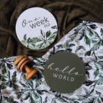 Load image into Gallery viewer, Evergreen & Olive - Reversible Milestone Cards - The Little Je'EL.Co