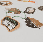 Load image into Gallery viewer, Lacing Cards - Woodland Animals