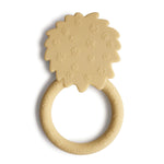 Load image into Gallery viewer, Mushie | Teether - Lion (Soft Yellow)
