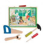 Load image into Gallery viewer, La Grande Famille"Je Bricole" Wooden Tools Suitcase - The Little Je'EL.Co