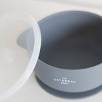 Load image into Gallery viewer, Silicone Suction Bowl w/Lid - Ocean - The Little Je'EL.Co