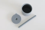 Load image into Gallery viewer, Silicone Straw Cup - Sky - The Little Je'EL.Co