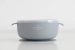 Load image into Gallery viewer, Silicone Suction Bowl w/Lid - Sky - The Little Je'EL.Co