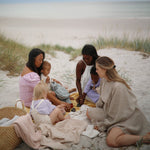 Load image into Gallery viewer, Knitted Textured Dots Baby Blanket (Blush) - The Little Je'EL.Co