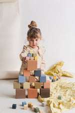 Load image into Gallery viewer, Big Triple Cubes Set Natural