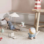 Load image into Gallery viewer, Cotton/Linen Polka Dots Baby Ball