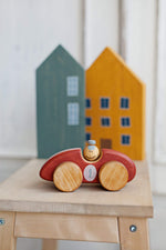 Load image into Gallery viewer, Vintage Race Red Car - The Little Je'EL.Co