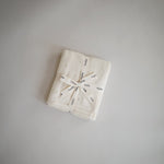 Load image into Gallery viewer, Knitted Pointelle Baby Blanket (Ivory) - The Little Je'EL.Co