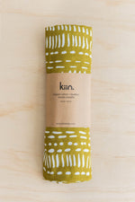 Load image into Gallery viewer, Bamboo Muslin Swaddle - MOSS - The Little Je'EL.Co