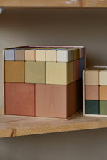 Load image into Gallery viewer, Big Triple Cubes Set Natural