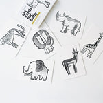 Load image into Gallery viewer, Art Cards for Baby - Safari - The Little Je'EL.Co