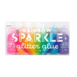 Load image into Gallery viewer, Rainbow Sparkle Glitter Glue - Set of 6
