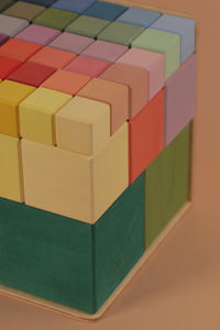 Big Triple Cubes Set Colourful