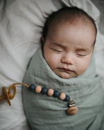 Load image into Gallery viewer, Mushie | Organic Muslin Swaddle
