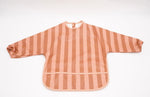 Load image into Gallery viewer, Smock Bib - Stripes Sunset + Tierra
