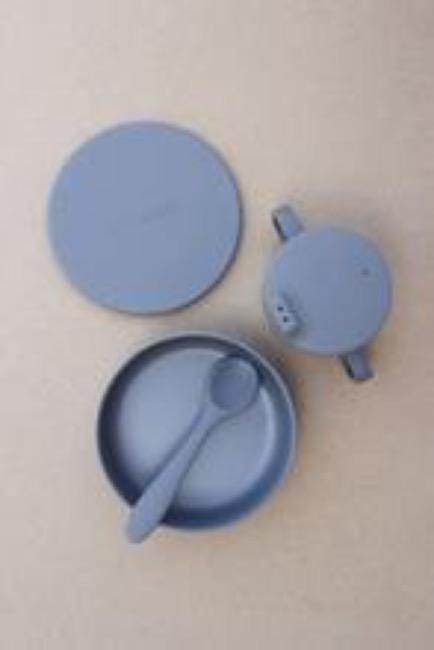 Baby Bamboo | Silicone Set - Dim Grey - The Little Je'EL.Co