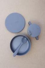 Load image into Gallery viewer, Baby Bamboo | Silicone Set - Dim Grey - The Little Je&#39;EL.Co
