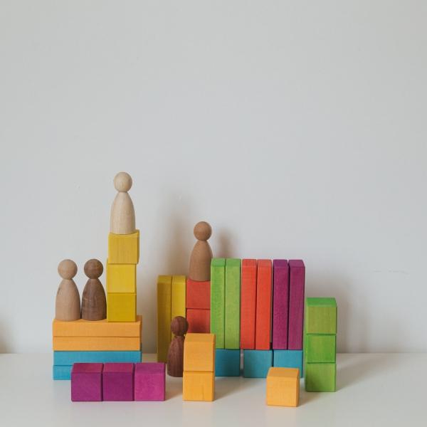 Bricks and Cubes Set - The Little Je'EL.Co