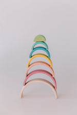 Load image into Gallery viewer, Rainbow Stacker - Pastel - The Little Je&#39;EL.Co

