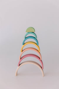 Rainbow Stacker - Pastel - The Little Je'EL.Co