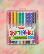 Load image into Gallery viewer, Stampables Scented Double Ended Stamp Markers - Set of 18
