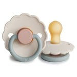 Load image into Gallery viewer, FRIGG | Daisy Colourblock Natural Rubber (Latex) Pacifier
