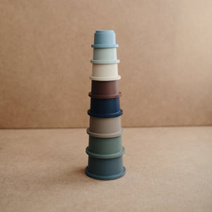 Mushie Stacking Cups - The Little Je'EL.Co