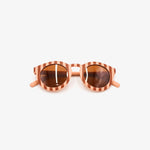 Load image into Gallery viewer, Polarised Sunglasses (Kids) - Stripes Sunset + Tierra
