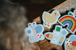 Load image into Gallery viewer, Wooden Magnetic Sets - Baby&#39;s First Words
