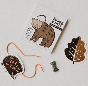 Lacing Cards - Woodland Animals