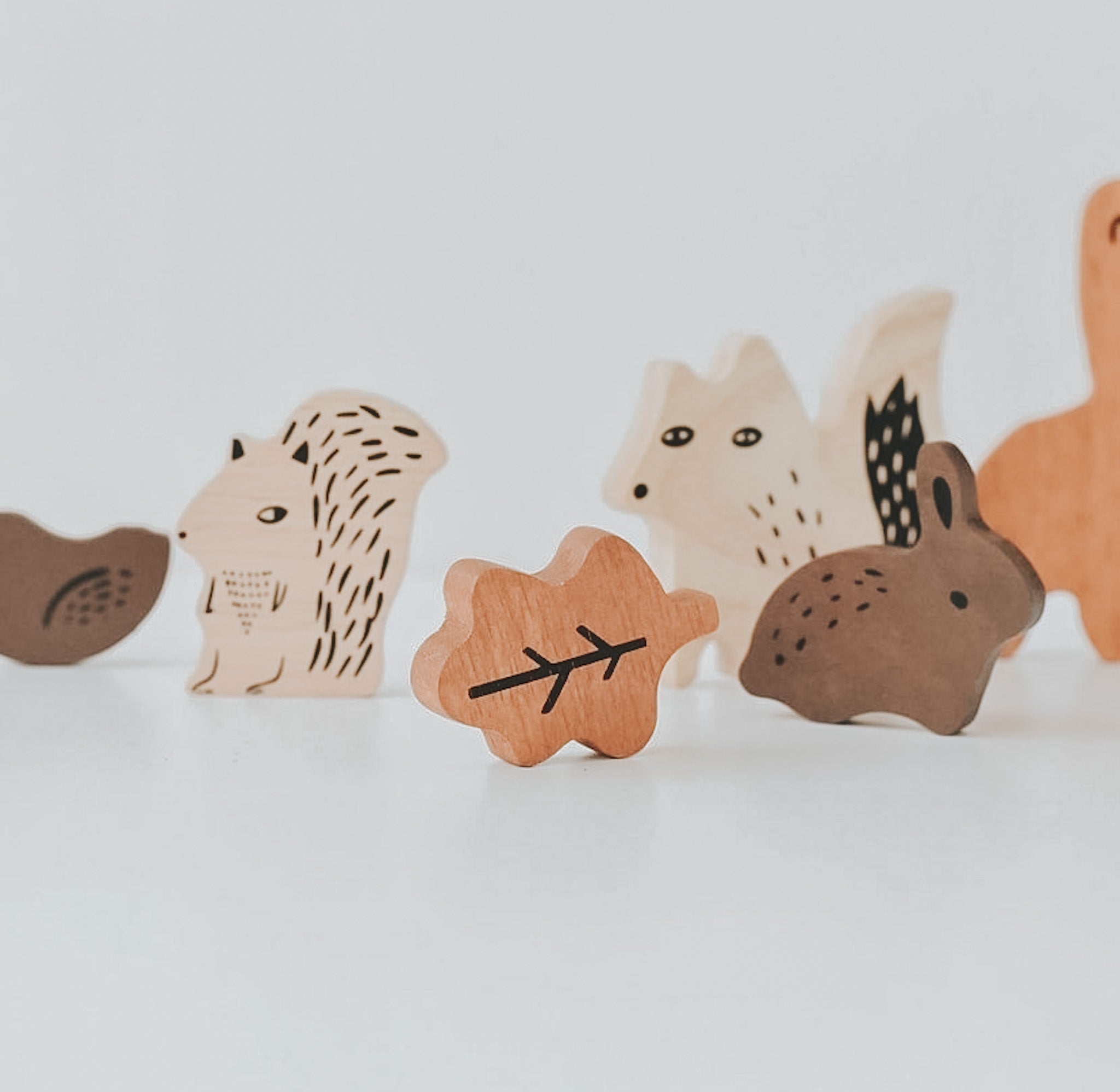 Wooden Tray Puzzle - Woodland Animals
