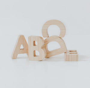 Bamboo Alphabet Set (Letters A - Z)