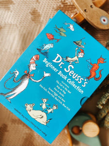 Dr. Seuss's Beginner Book Collection : The Cat in the Hat; One Fish Two Fish Red Fish Blue Fish; Green Eggs and Ham; Hop on Pop; Fox in Socks - The Little Je'EL.Co