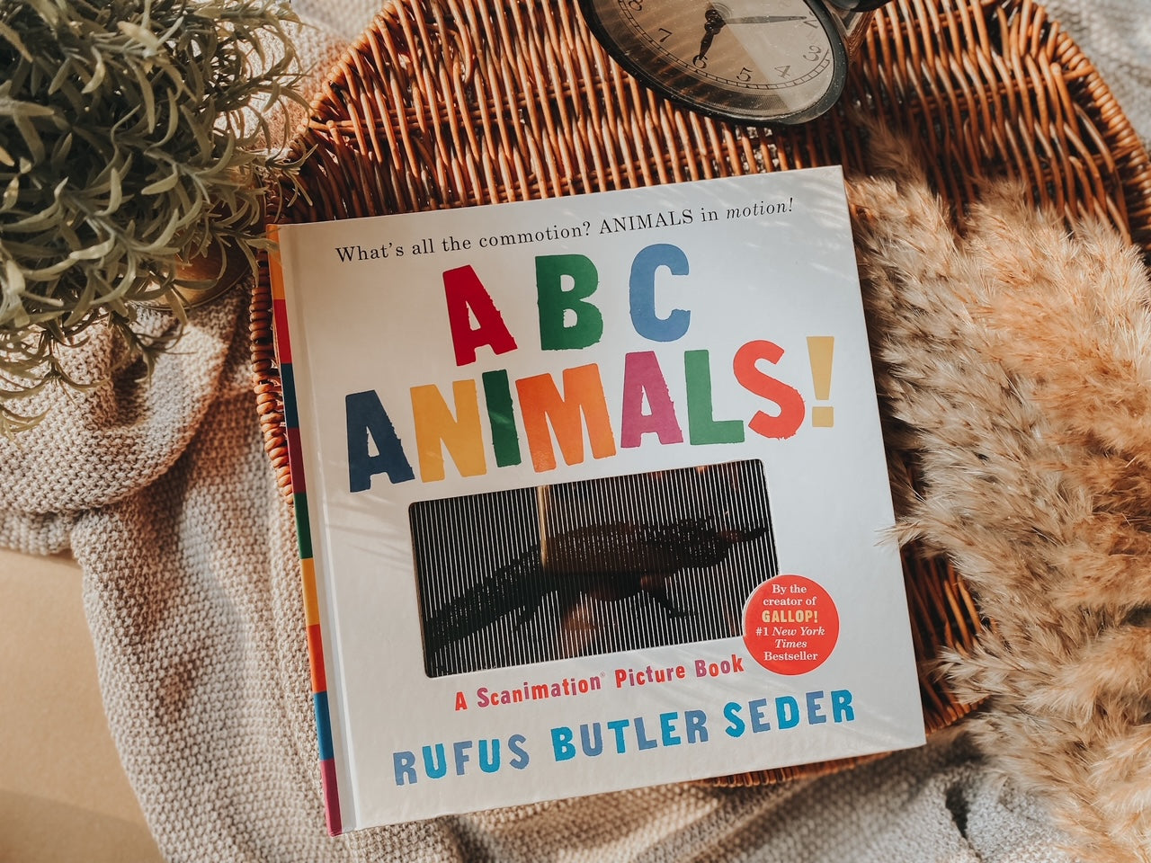Abc Book Anim ABC Animals!: A Scanimation Picture Book β The Little Je'EL & Co.