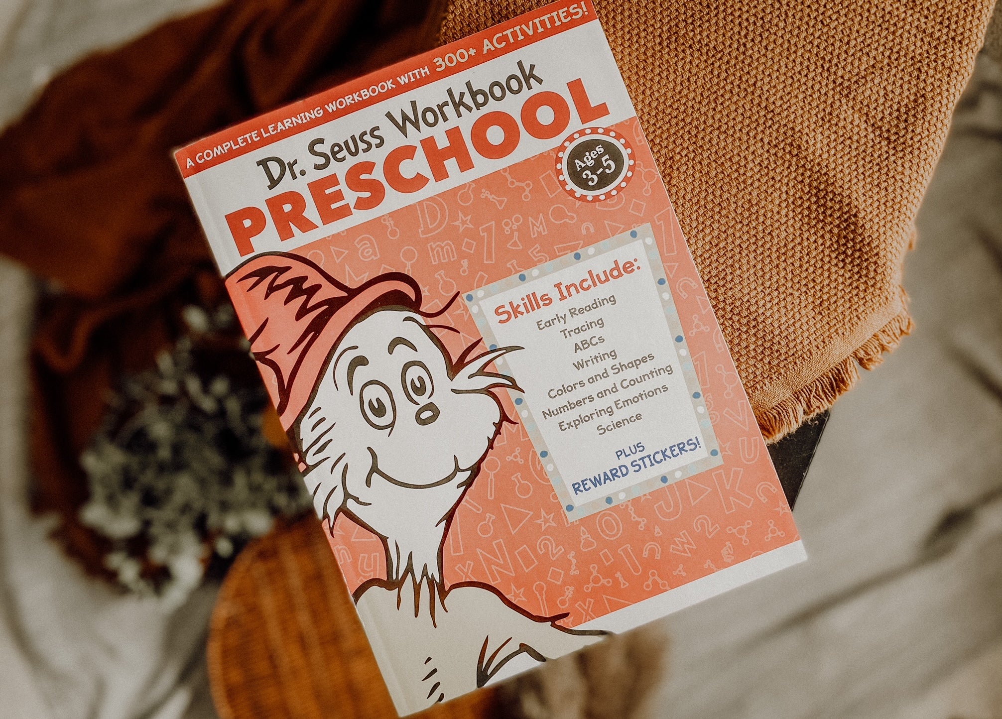 Dr. Seuss Workbook: Preschool: 300+ Fun Activities with Stickers and More! (Alphabet, ABCs, Tracing, Early Reading, Colors and Shapes, Numbers, ... Emotions, Science)