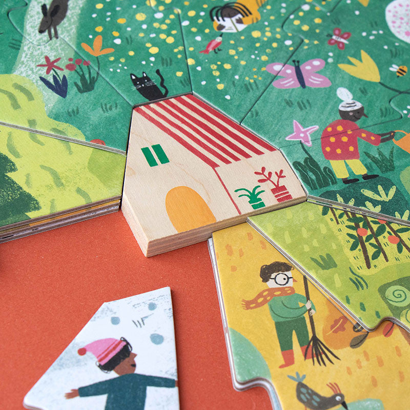 Puzzle | A Home For Nature - 4 in 1 puzzles