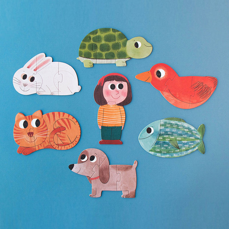 I Love My Pets | Reversible Puzzle (21 pcs)
