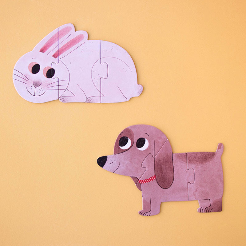 I Love My Pets | Reversible Puzzle (21 pcs)