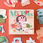 Load image into Gallery viewer, I Love My Pets | Reversible Puzzle (21 pcs)
