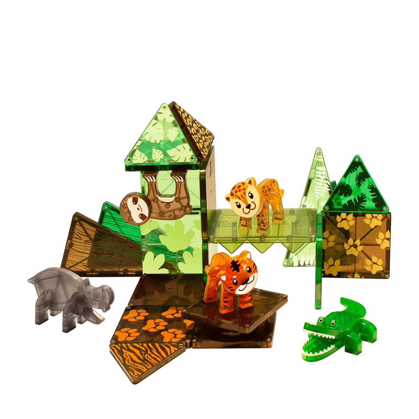 Jungle Animals 25 Pieces Set