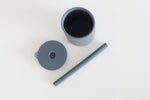 Load image into Gallery viewer, Silicone Straw Cup - Ocean - The Little Je&#39;EL.Co
