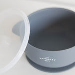 Load image into Gallery viewer, Silicone Suction Bowl w/Lid - Ocean - The Little Je&#39;EL.Co
